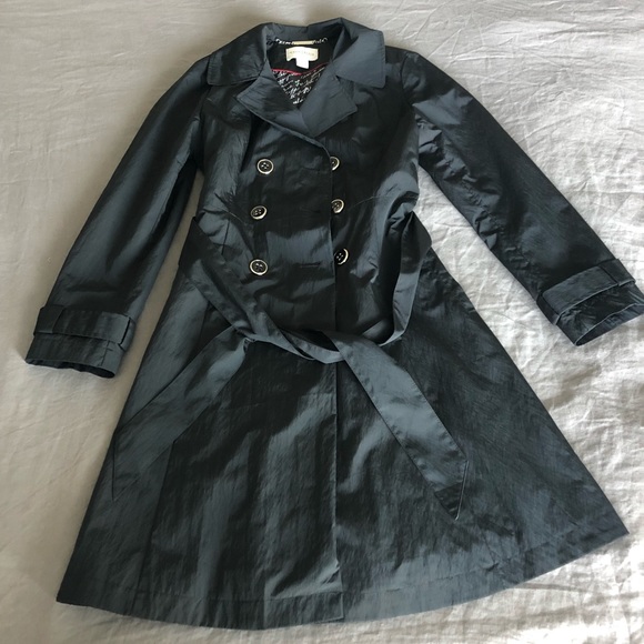 White House Black Market Jackets & Blazers - White House Black Market Trench Coat Raincoat